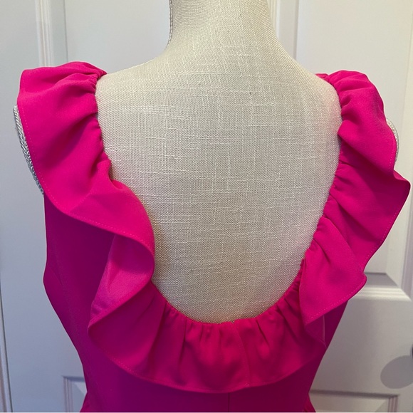 NEW KATE SPADE SCENIC ROUTE RUFFLE BACK MINI DRESS - Picture 6 of 15